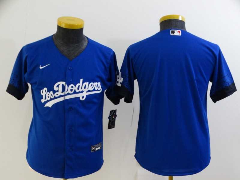 Youth Dodgers Blank Royal 2021 City Connect Cool Base Jersey,We sell and wholesale Youth Dodgers Blank Royal 2021 City Connect Cool Base Jersey on line form chian!